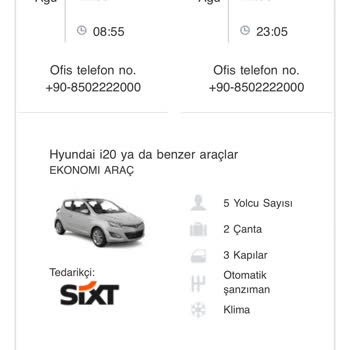 Cartrawler Pegasus Web Sitesinden Araç Kiralama Sonucu Mağduriyet