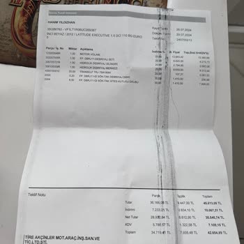 Ermat Otomotiv Ermat I Şikayet