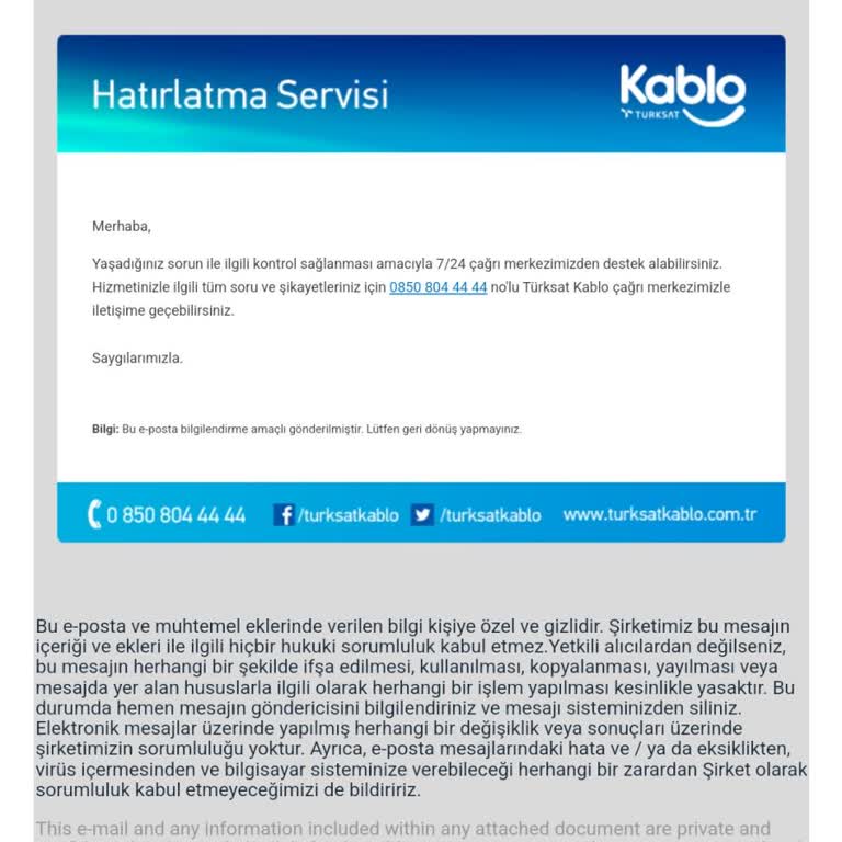 Kablo Net Ekipleri Yardımcı Olmuyor