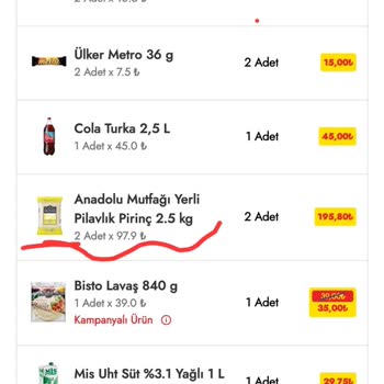 Cepte Şok Sipariş Pişmanlığı