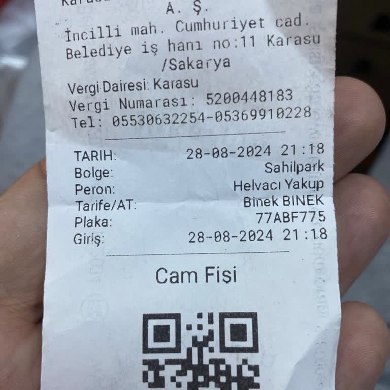 Karasu Belediyesi Otopark Görevlisi Yokluğu Ve Ödeme Sorunu