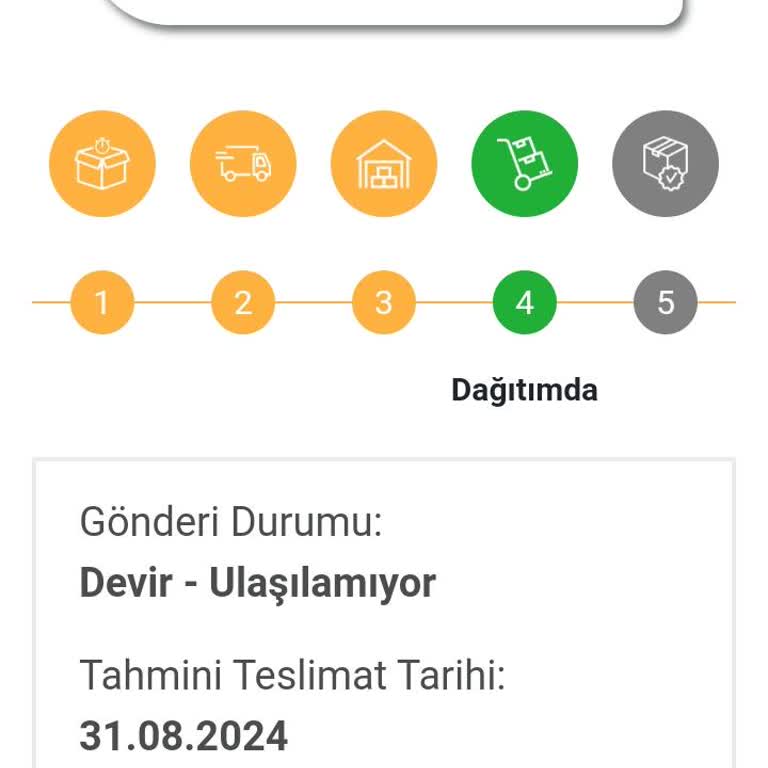 Bir Günde Kargo" Devir Ulaşılamıyor" Sorunu.