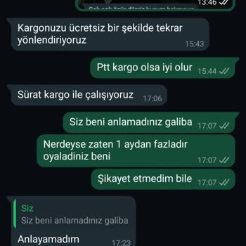 Moda Armu Şikayetim Var 1 Buçuk Aydır Sonuç Alamadım