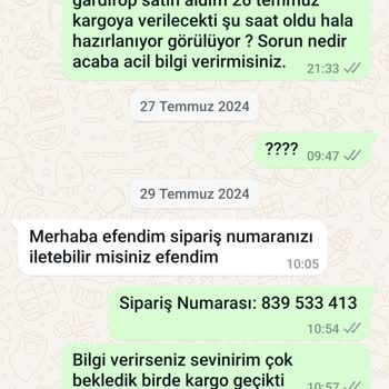 Tiamob Hepsiburada Dan Alınan Gönderilmeyen Gardırop.