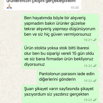 Abuello Siparişim 16 Ağustos Tarihinden Bugüne Kadar Kargoya Bile Verilmedi