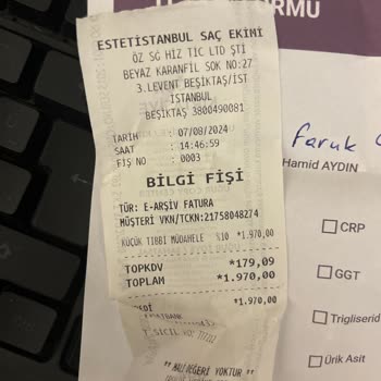 Estetistanbul Tıp Merkezi Tedavi Maliyeti Ve Şeffaflık Sorunu Yaşadım