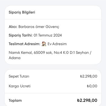 A101 Kargom Teslim Edilmedi