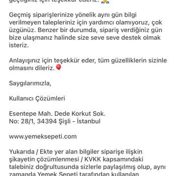 Yemeksepeti Ve Subway Sipariş Sorunu: Yanlış İletişim Ve İptal Edilen Sipariş