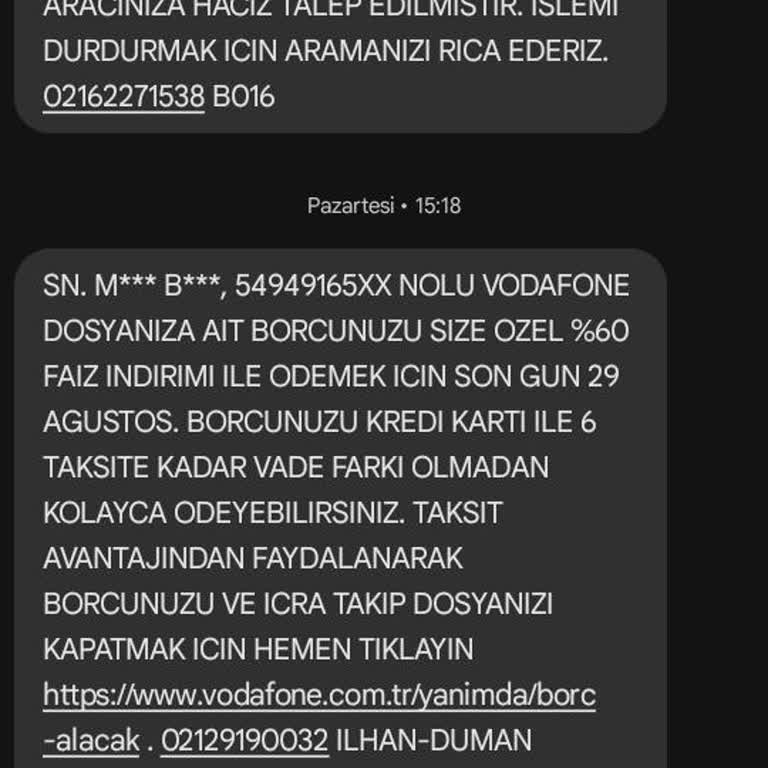 Yanlış Borç Bildirimi ve İcra Sorunu