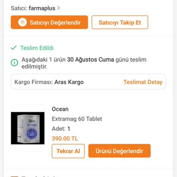 Aras Kargo Teslim Edildi Denilen Kargom Edilmedi.