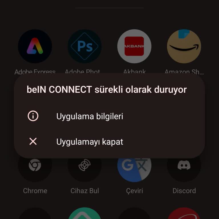 Bein Connect Uygulaması Çalışmıyor