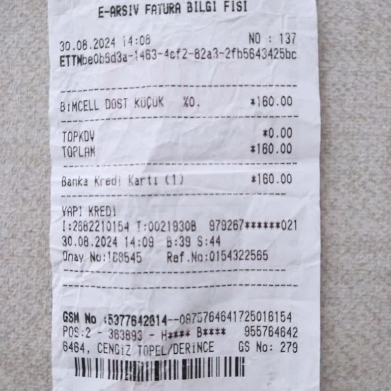 Bimcell, Ücret İadesi Yapmadı