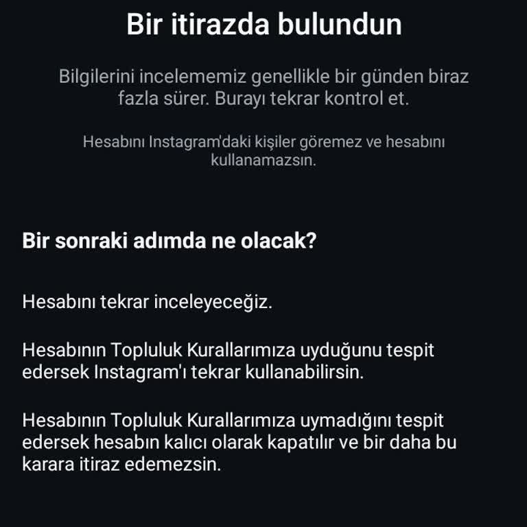 Instagram Hesabım Açılmıyor!