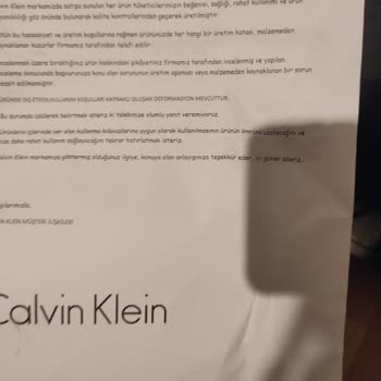 Boyner Calvin Klein Çanta Deri Soyulması