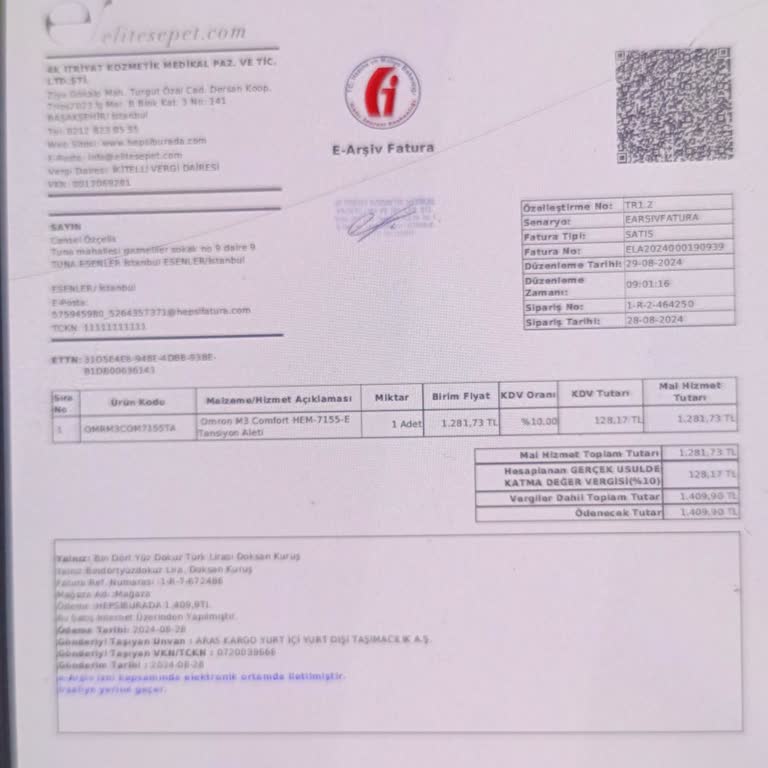 Hepsiburada Ve Aras Kargo Firmasının Yaşattığı Mağduriyet