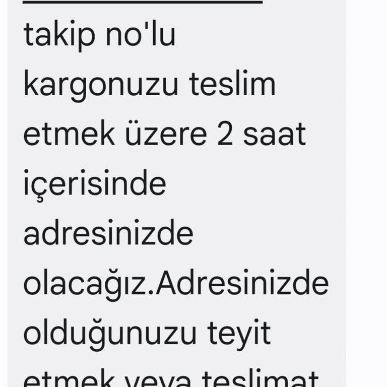 Aras Kargo İle Yaşadığım Teslimat Sorunu