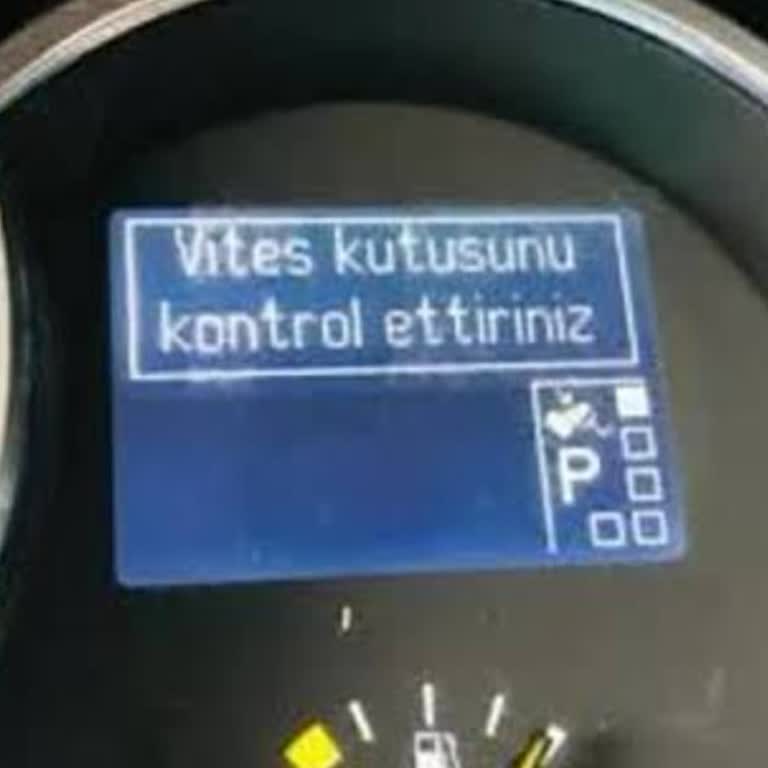 Renault Fluence Vites Beyin Arızası