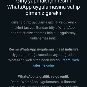 WhatsApp Hesabım Haksız Yere Kapandı, Yardım İstiyorum