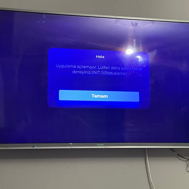 Arçelik Smart TV'de Tod Uygulaması Sorunu