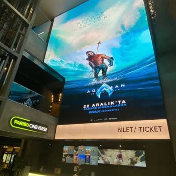 Paribu Cineverse Çocuk Oyun Alanı Karşısındaki Korku Filmi Tanıtımı