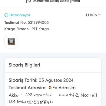 A101 Bir Aydır Yakın Gelmeyen Sipariş