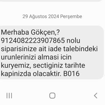 A101 Ürünü İade Edememe