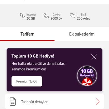 Vodafone'un Taahhüt Süresi ve Faturalandırma Sorunu