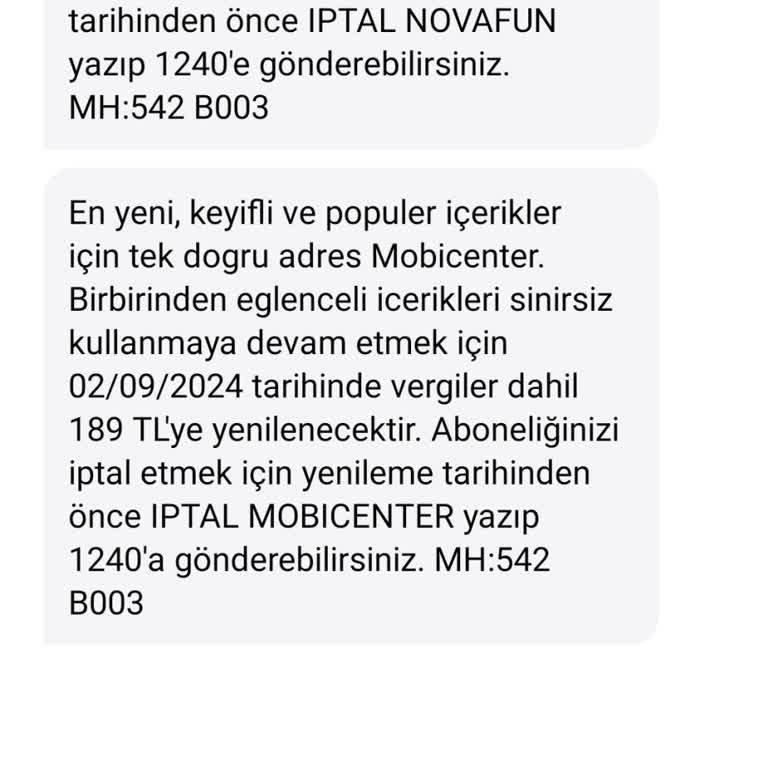 Vodafone'un İzinsiz Abonelik Yenilemesi Mağduriyeti