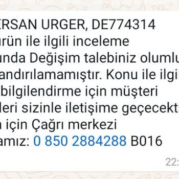 Derimod Ayakkabı Rahatsızlığı Ve İade Talebi