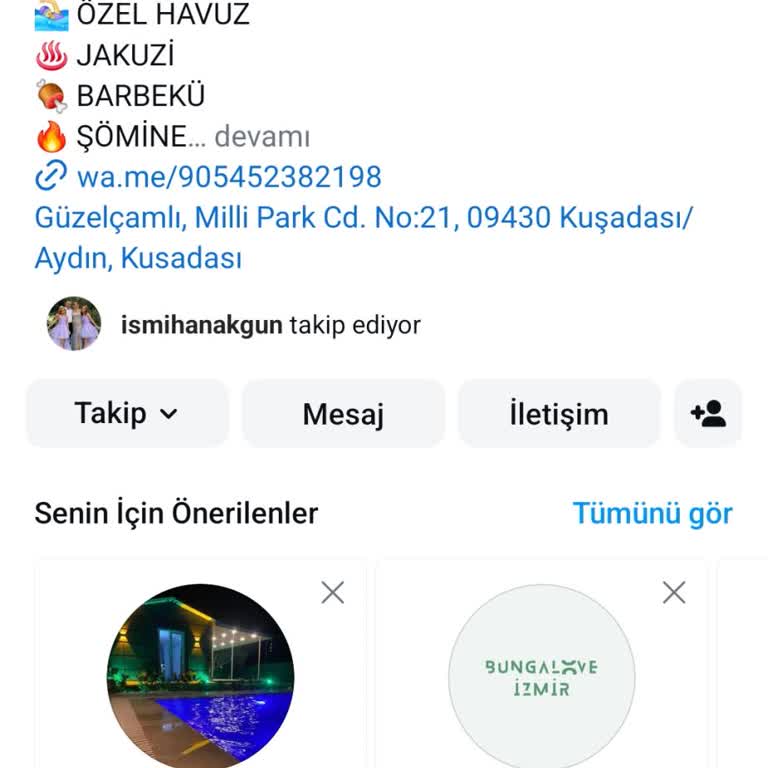 Elisa Bungalov Para İadesi Yapmadı