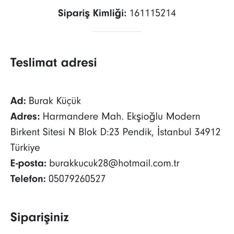 Fruugo'dan Sipariş Gelmedi