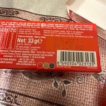 Ülker Bozuk Çikolata Sorunu