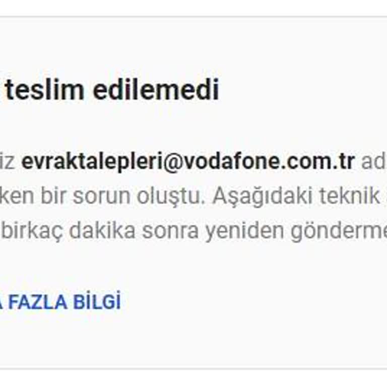 Vodafone'da Evrak Eksikliği Kaynaklı Sürekli Sorunlar