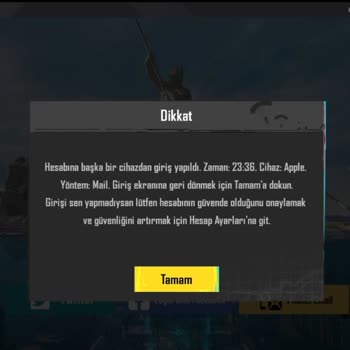 GameSatış'tan Aldığım PUBG Mobile Hesabı Başkasına Ait Çıktı