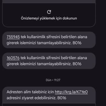 Aras Kargo Hizmet Vermeyen Kargo