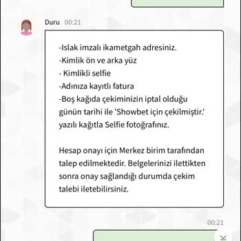 Sorunumu Çözüm Showbet Çekimlerde Kötü