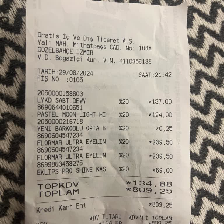 Gratis Güzelbahçe Kasiyer Şikayeti