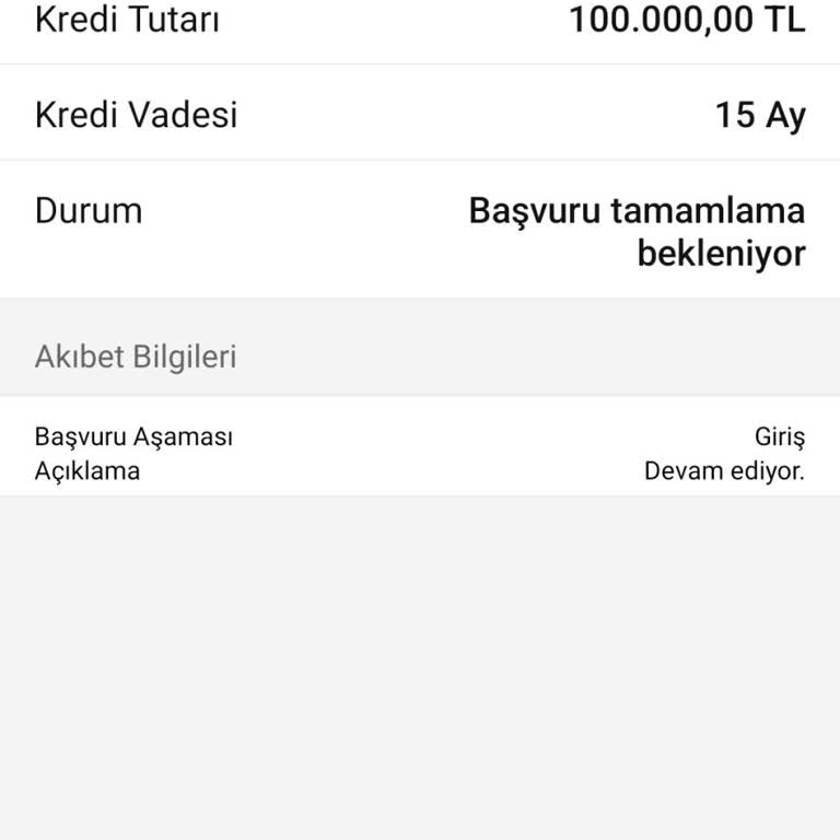 Garanti BBVA Onay Vermememe Dönüş Yapmama.