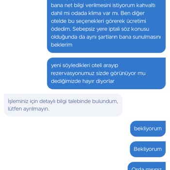 Obilet Müşteri Hizmetleri Ve Ücret İade Edilmemesi