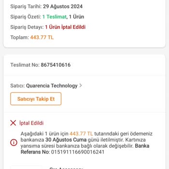 VakıfBank Provizyon Da İken İptal Etmedi Harcama Kabul Etti