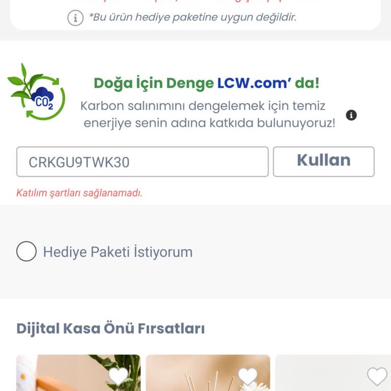LCW Uygulamasında Kupon Kullanım Sorunu Ve Haksız Promosyon