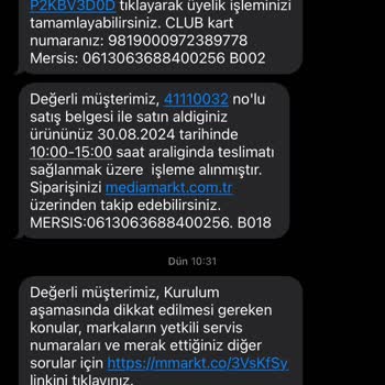 Marmara Park Satın Aldığım Televizyonu Oyalıyorlar Getirmiyorlar