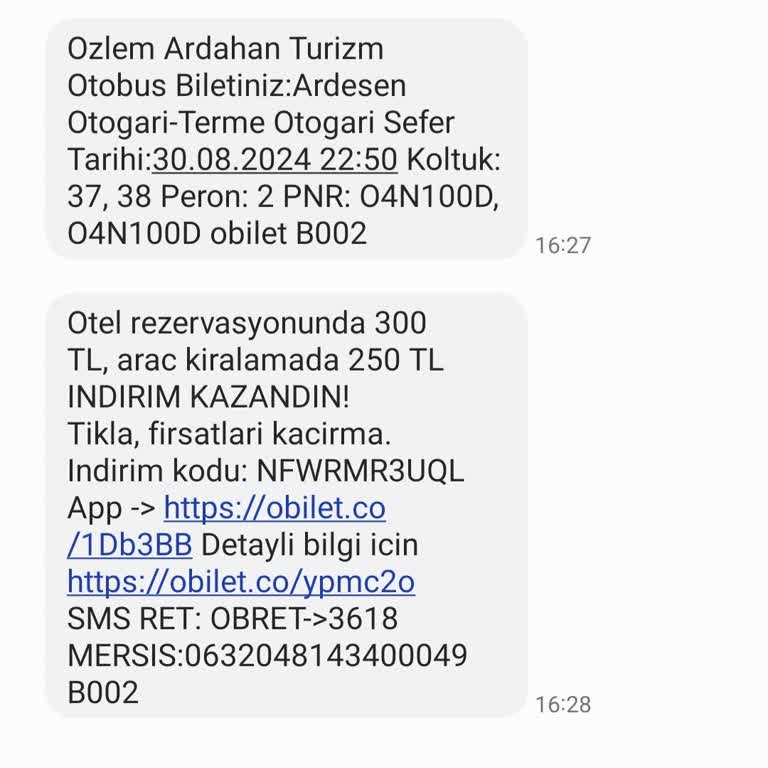 Özlem Ardahan Turizm Otobüsün Otogara Girmemesi Ve Mağduriyet