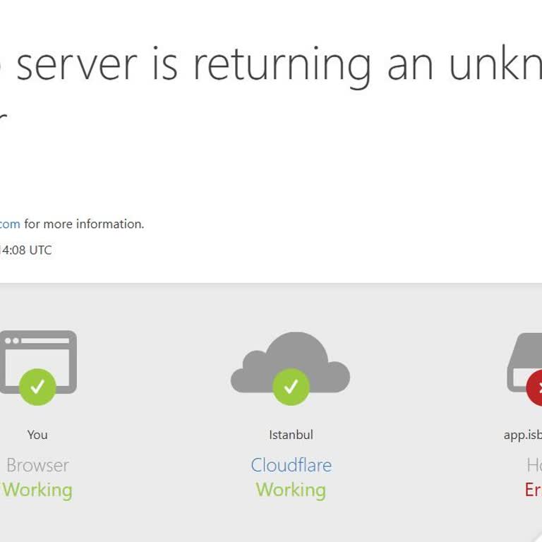 Logo İşbaşı Çalışmıyor. Web Sitesine Bağlanamıyor.