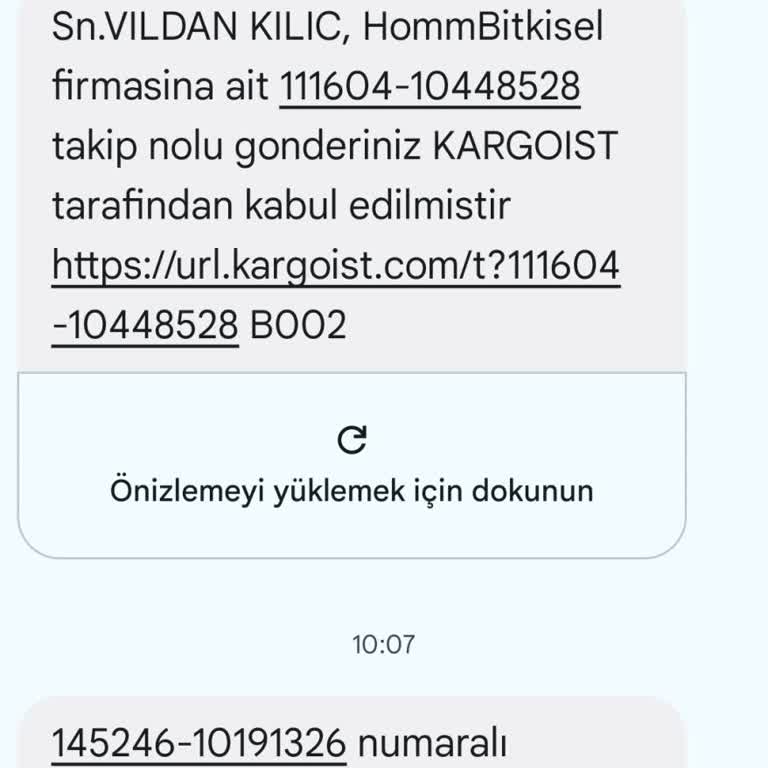 Kargoist Kargomu Geri İade Ettiler