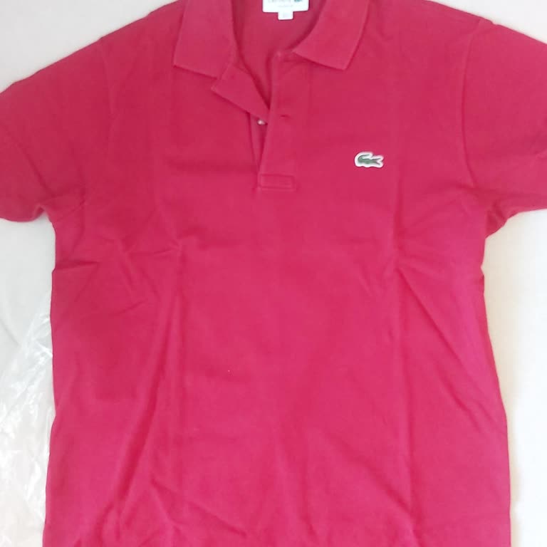 Lacoste Bordo Tshirt Boya Akıtıyor