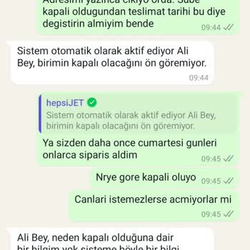 Hepsijet Gemlik. Keyifleri Geldiğinde Kargo Teslimatı Yapacaklar