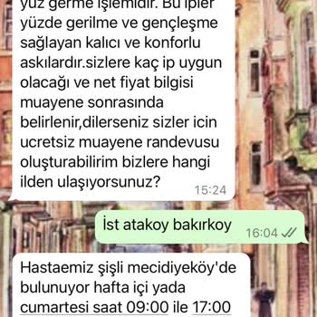 Estetik International İletişim Saatlerinden Haberleri Yok