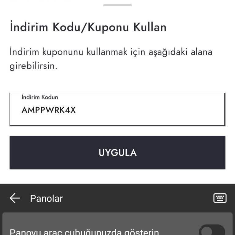 Boyner'deki Çarktaki Çıkan Kodda İndirim Uygulanmıyor
