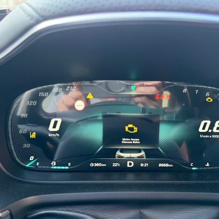 MG Türkiye Mg Hs Motor Arıza Işığı